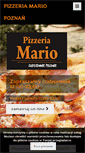 Mobile Screenshot of pizzeria-mario.pl